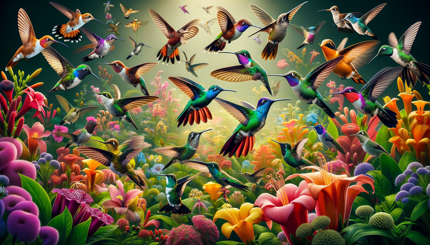 ¡Las Especies de Colibríes Más Coloridas al Descubierto!